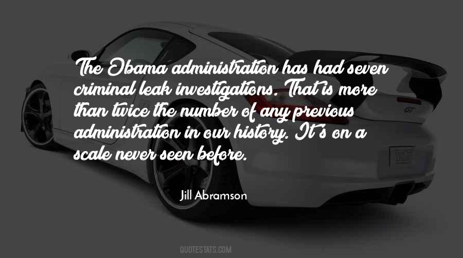 Criminal Investigations Quotes #1177013