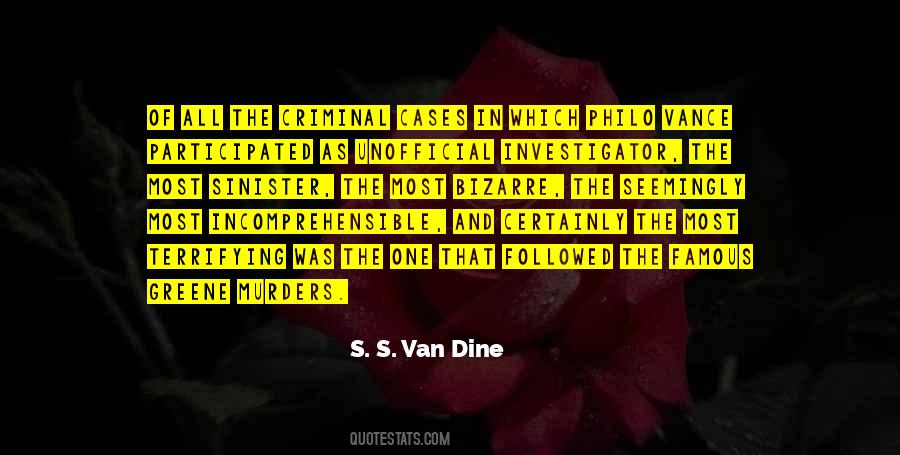 Criminal Investigator Quotes #354431