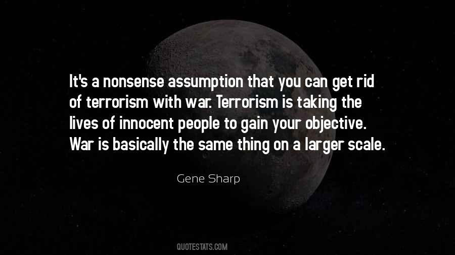 Nonsense People Quotes #254391