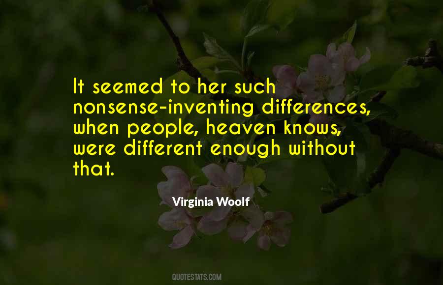 Nonsense People Quotes #796096