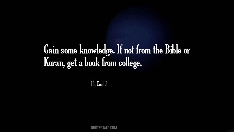 Quotes About Knowledge Bible #1339584