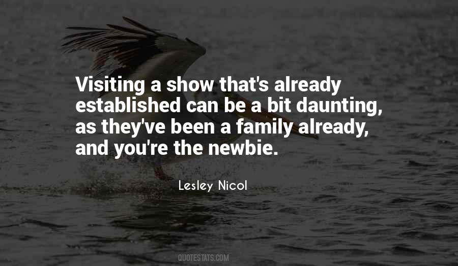 Family Not Visiting Quotes #662412