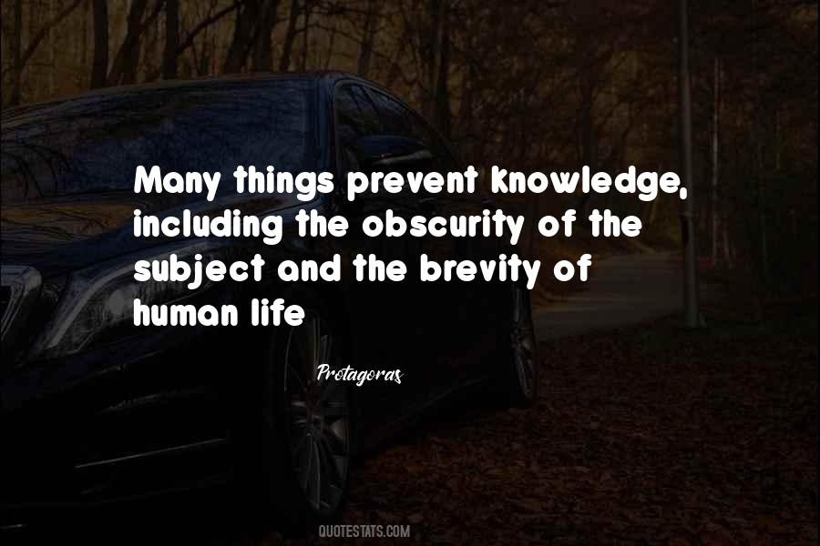 Quotes About Knowledge And Life #96837