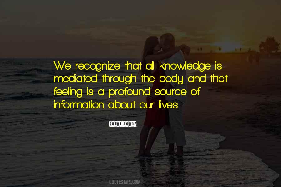 Quotes About Knowledge And Information #1169891