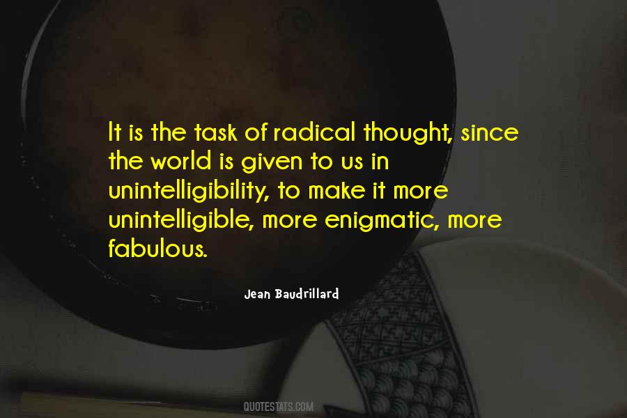Radical Thoughts Quotes #858037