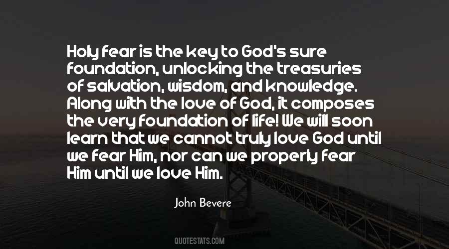 Quotes About Knowledge And Fear #1200671