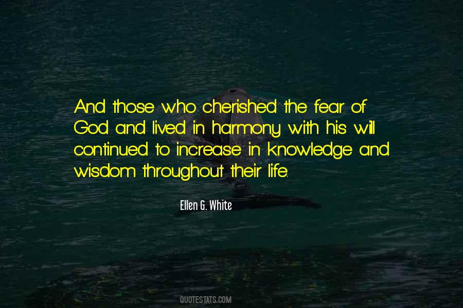 Quotes About Knowledge And Fear #324502