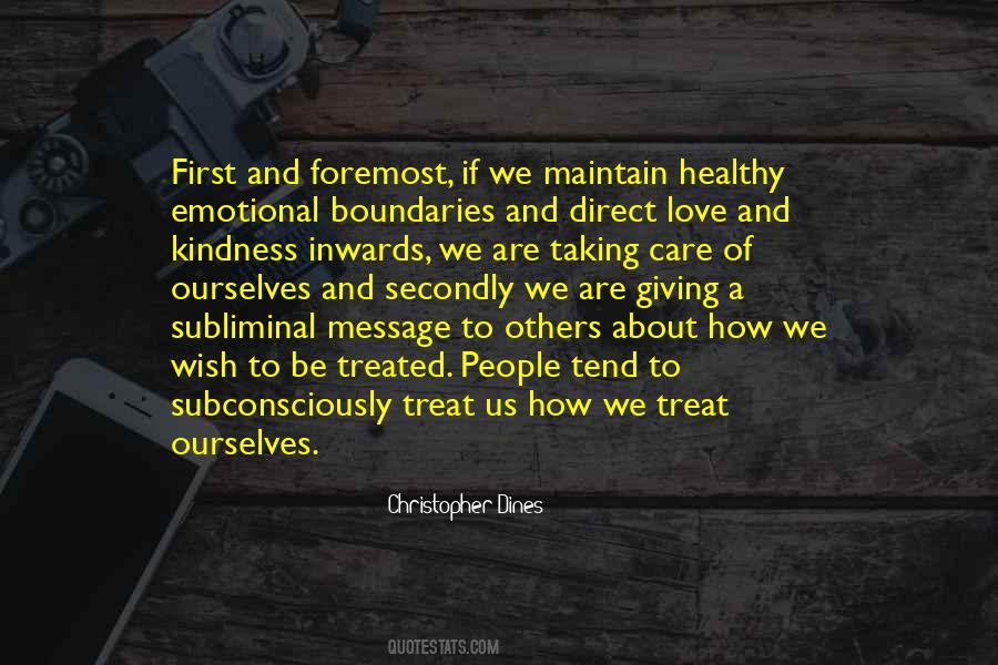 Healthy Self Quotes #335309