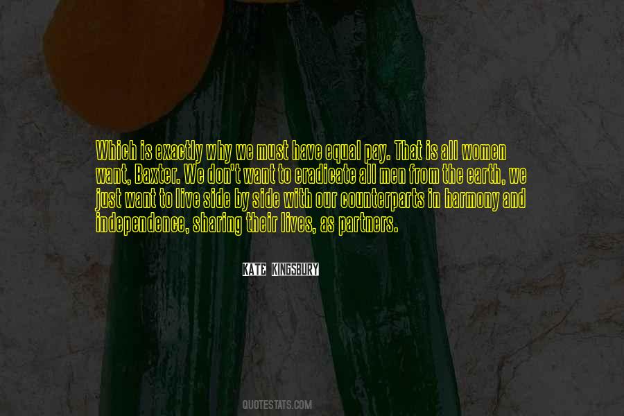 Equal Pay For Women Quotes #1012918