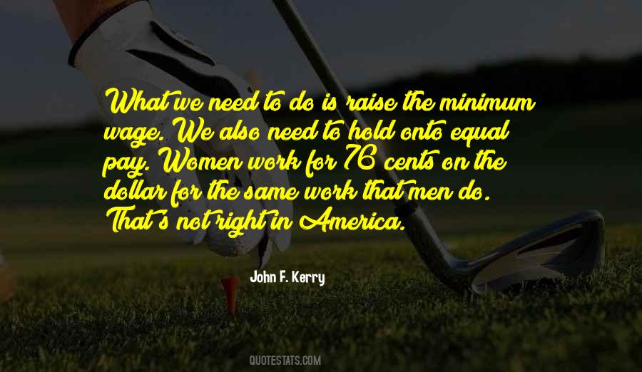 Equal Pay For Women Quotes #1023608