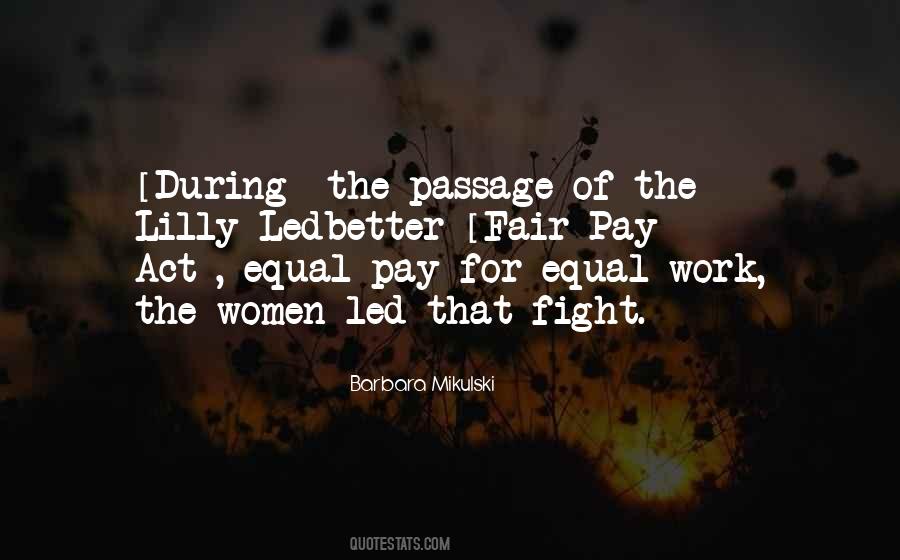 Equal Pay For Women Quotes #345287
