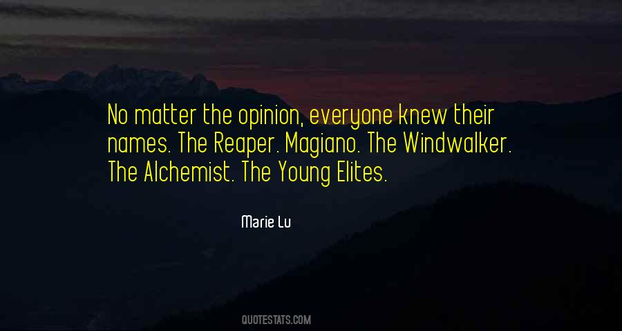 The Young Elites Quotes #415570