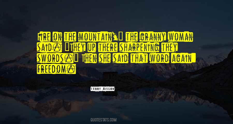 On The Mountain Quotes #29476