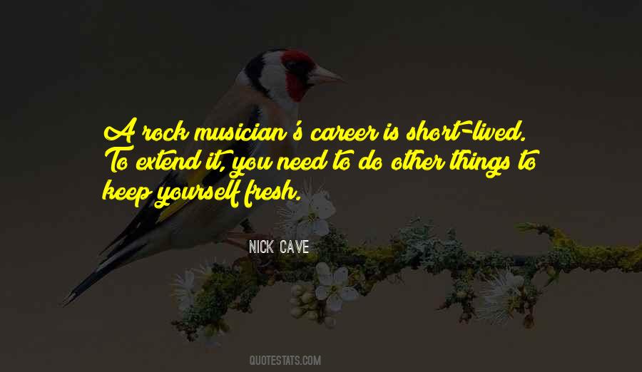 Rock Musician Quotes #1202176