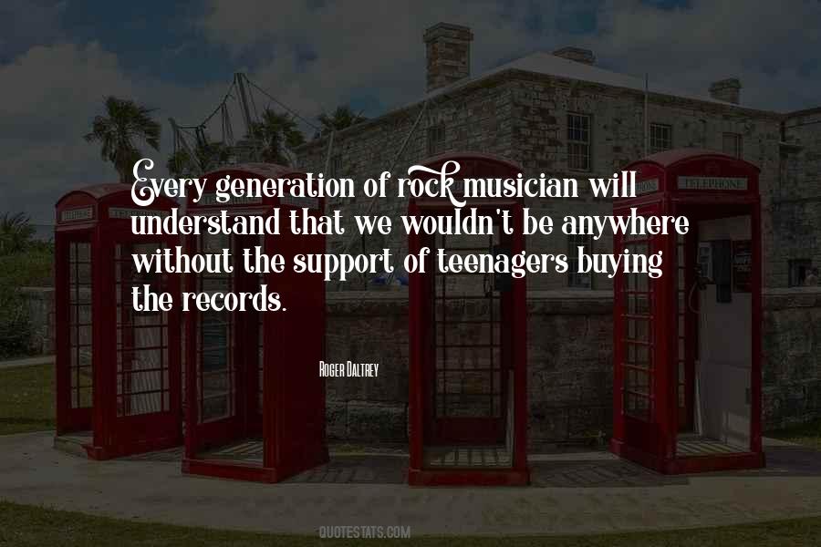 Rock Musician Quotes #1573447