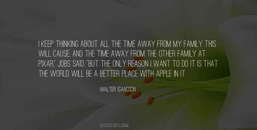 World Is Family Quotes #234650