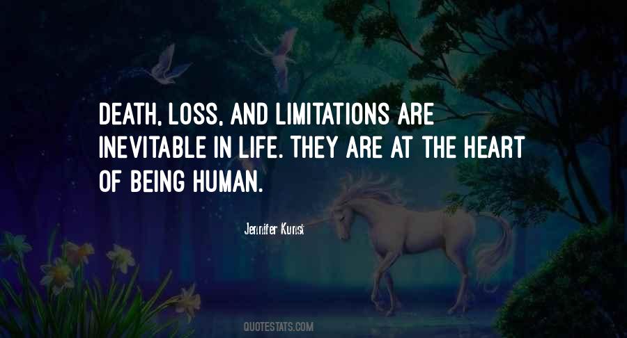 Human Limitations Quotes #396539