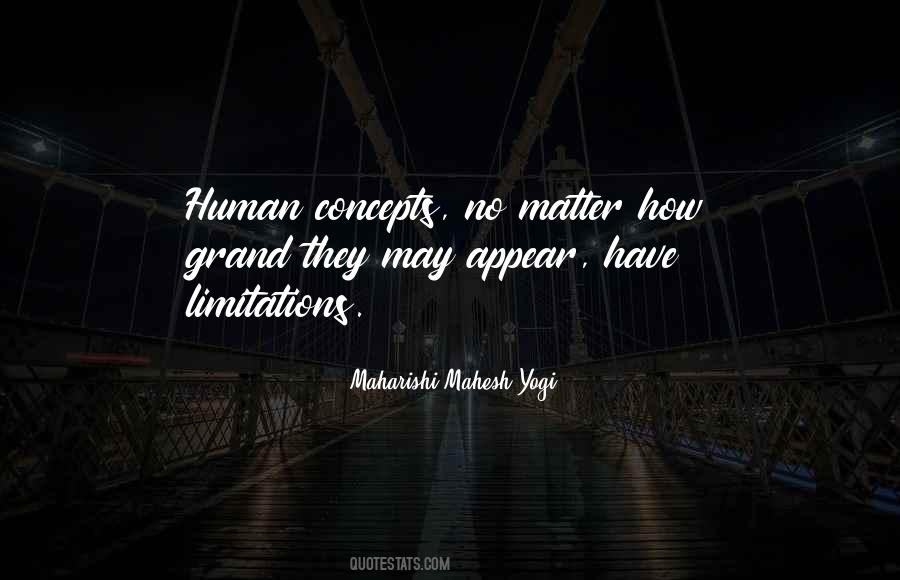 Human Limitations Quotes #50657