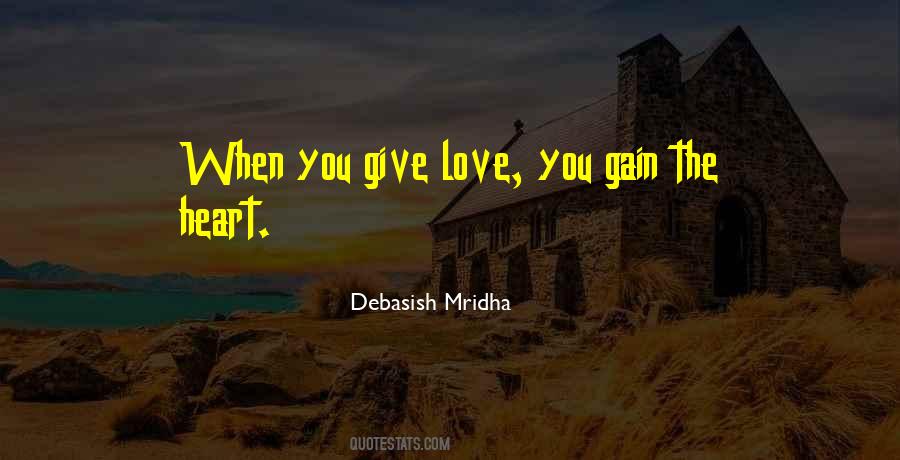 Love Gain Quotes #545258