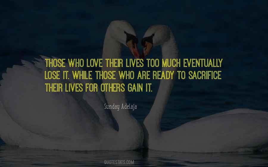 Love Gain Quotes #921100