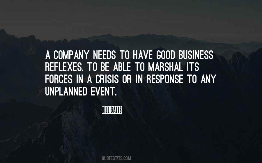 Crisis Response Quotes #331228