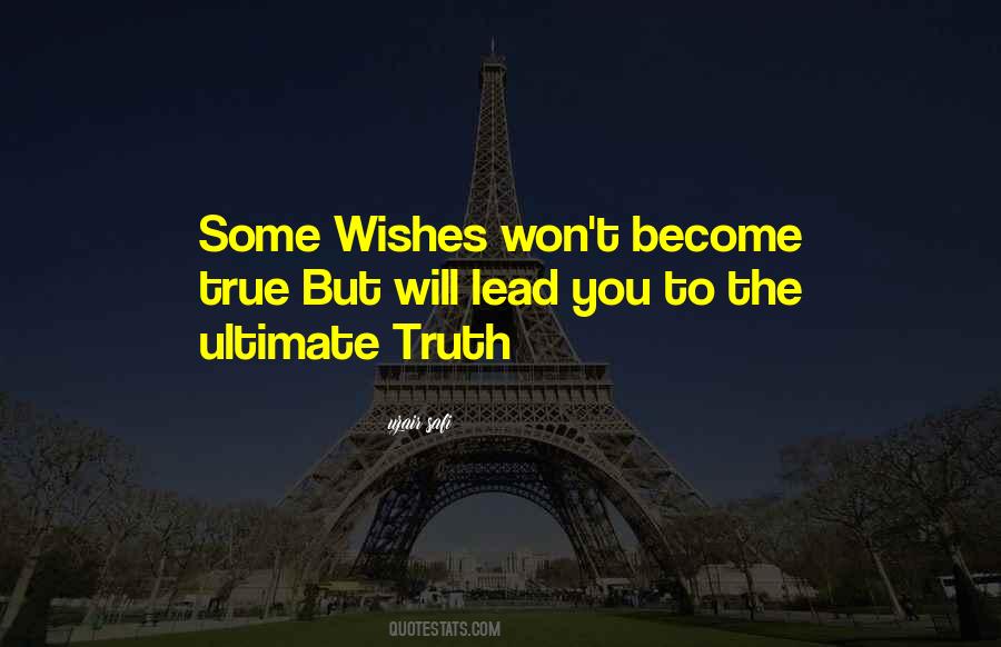 Wish Become Quotes #292936