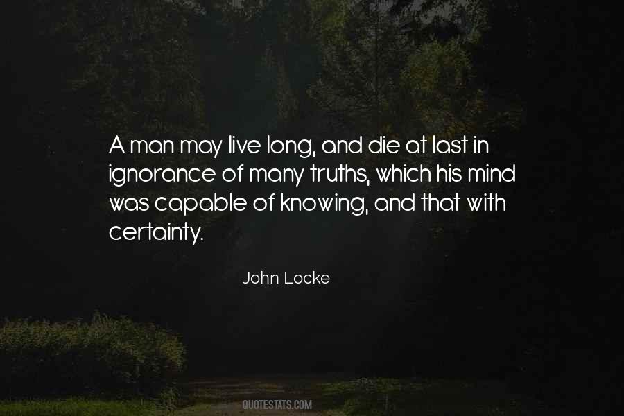 Quotes About Knowing When You Will Die #365795