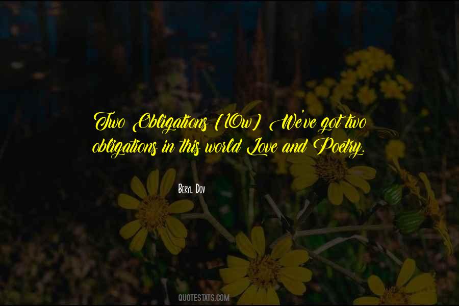 Love And Poetry Quotes #1098026