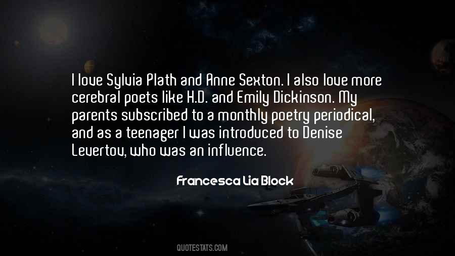 Love And Poetry Quotes #185075