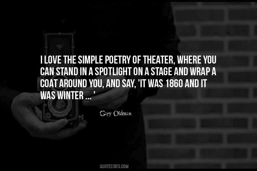 Love And Poetry Quotes #73973