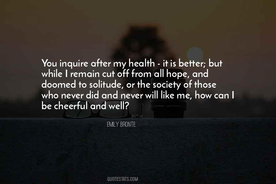 Hope Health Quotes #697434