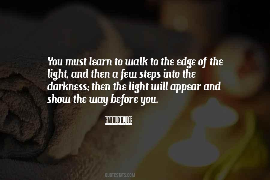 Learn To Walk Quotes #428408