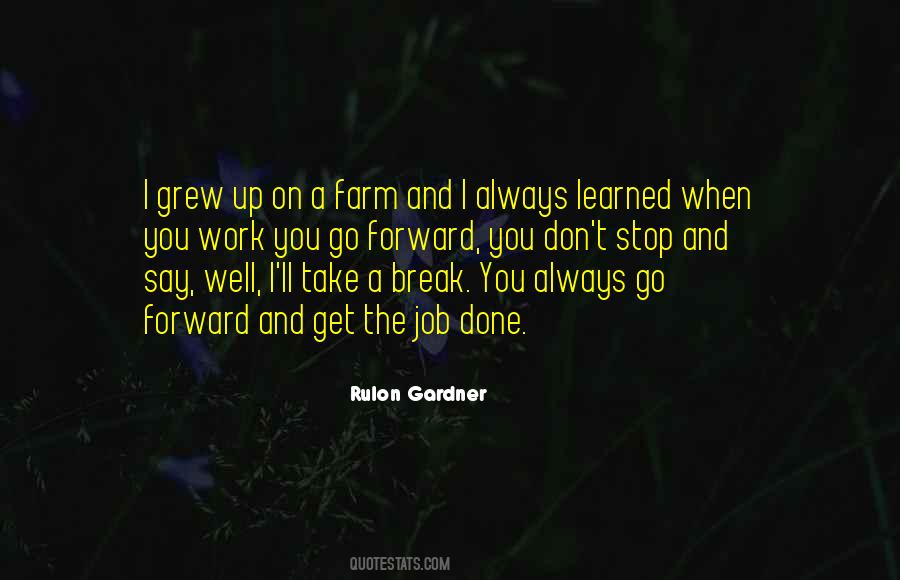 Work You Quotes #1240760