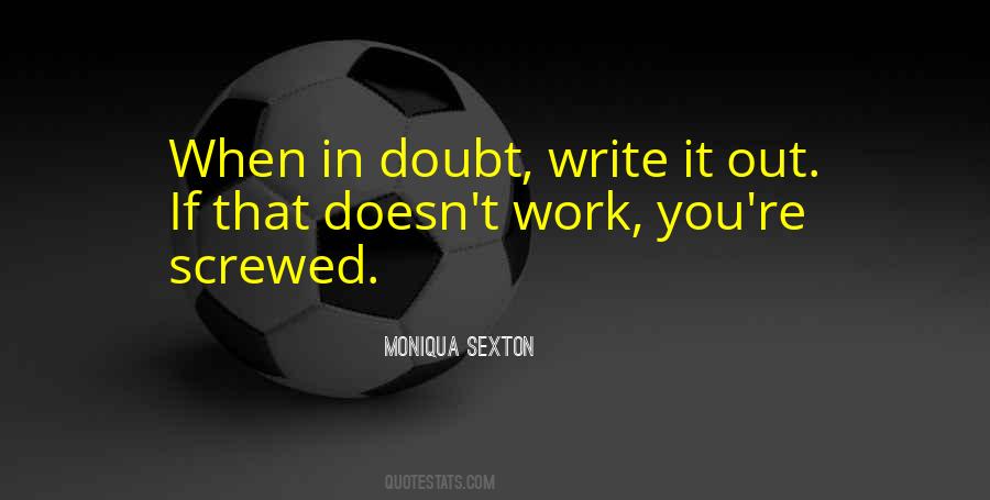 Work You Quotes #1322174