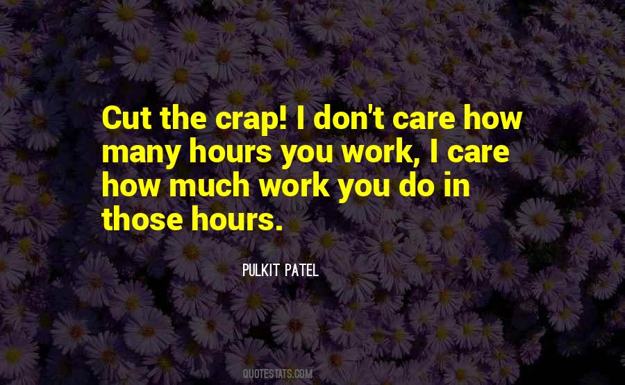 Work You Quotes #1370408