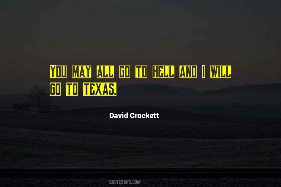 Crockett Quotes #655067