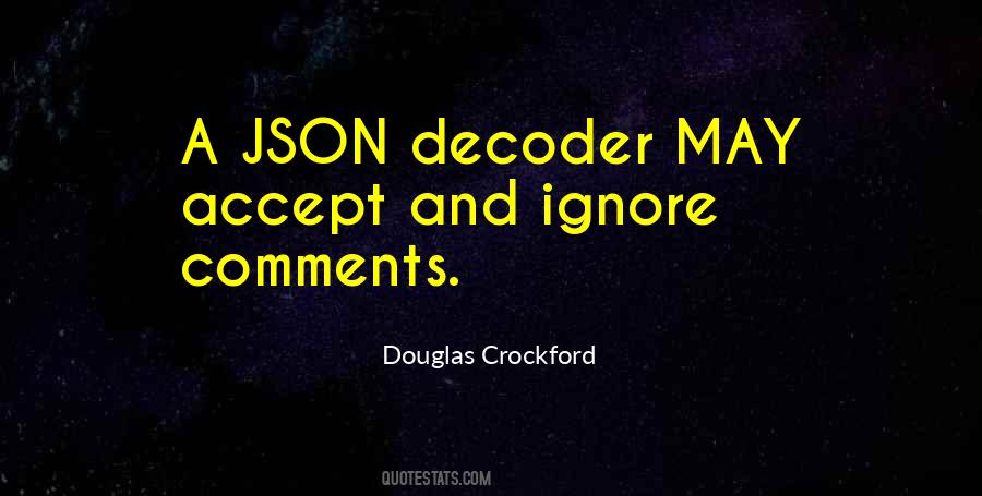 Crockford Quotes #1698116