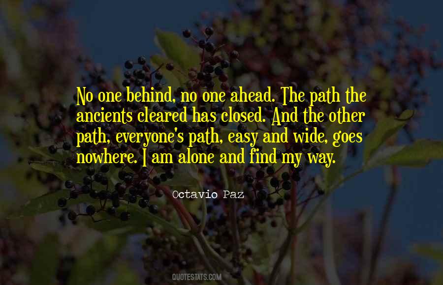 Quotes About The Path Ahead #772473