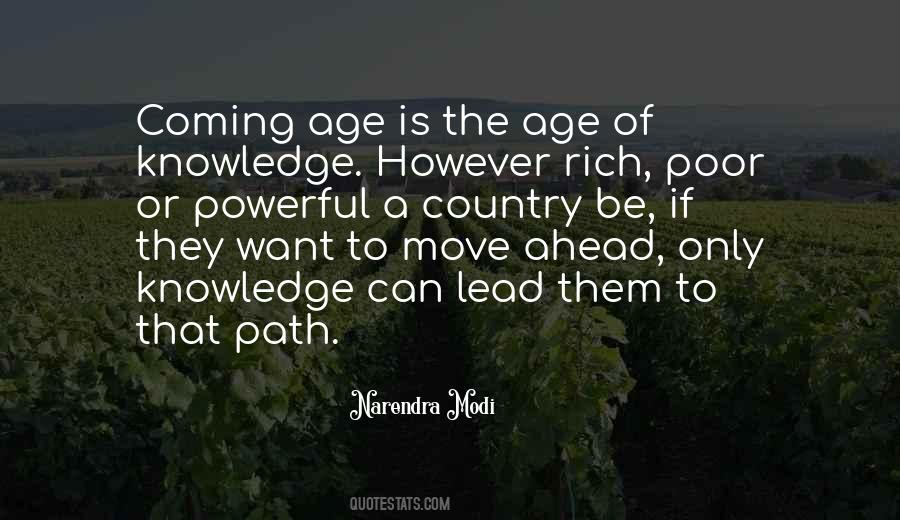 Quotes About The Path Ahead #903170