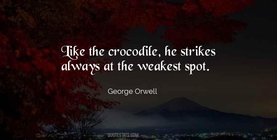 Crocodile Quotes #1230626