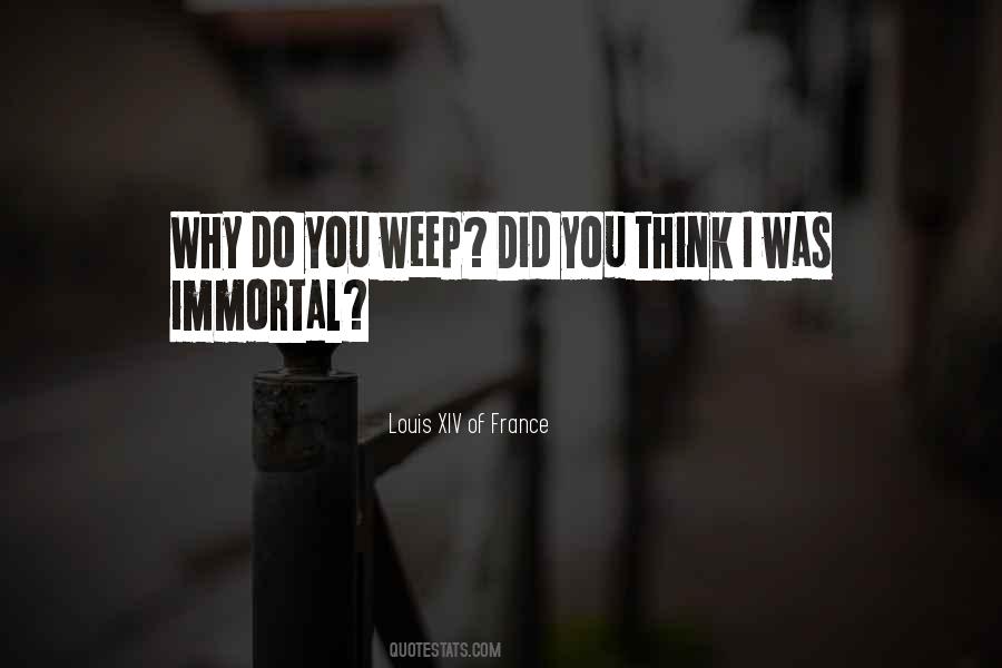 Immortal Last Words Quotes #92363