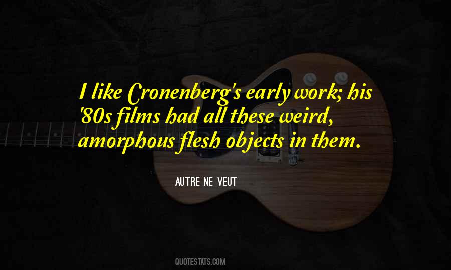 Cronenberg Quotes #642294