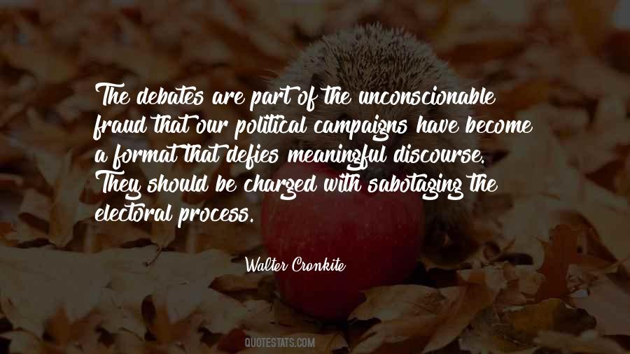 Cronkite Quotes #1164498