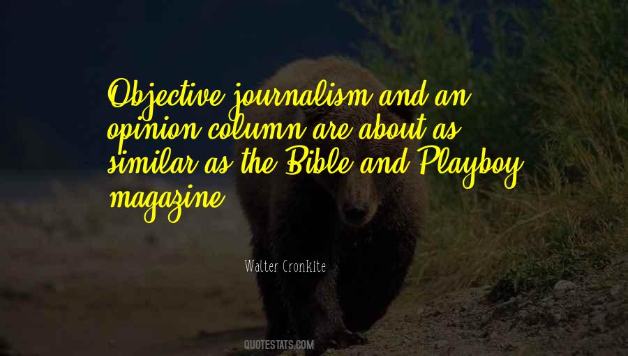 Cronkite Quotes #1325725