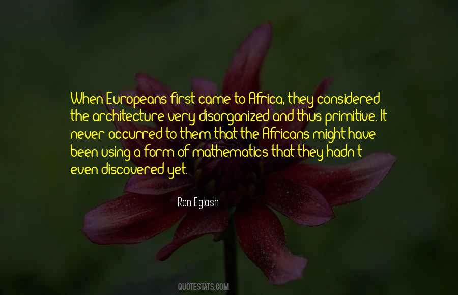 Eglash Ron Quotes #1362403