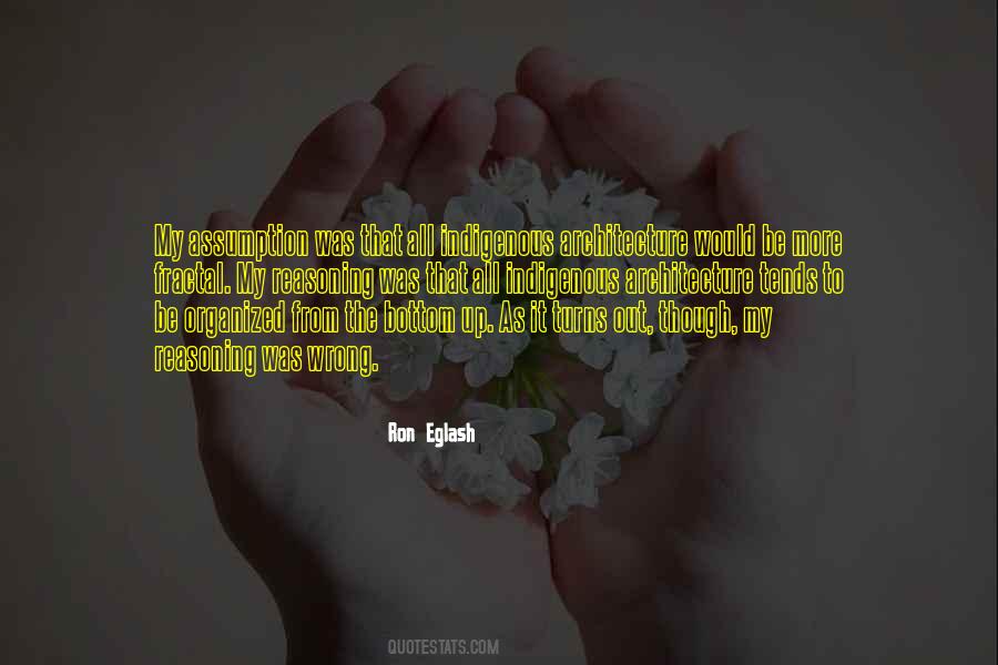 Eglash Ron Quotes #1676337
