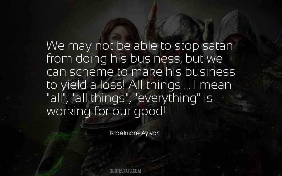 Devil Is Busy Quotes #1782278