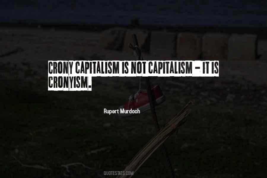 Crony Quotes #1350979