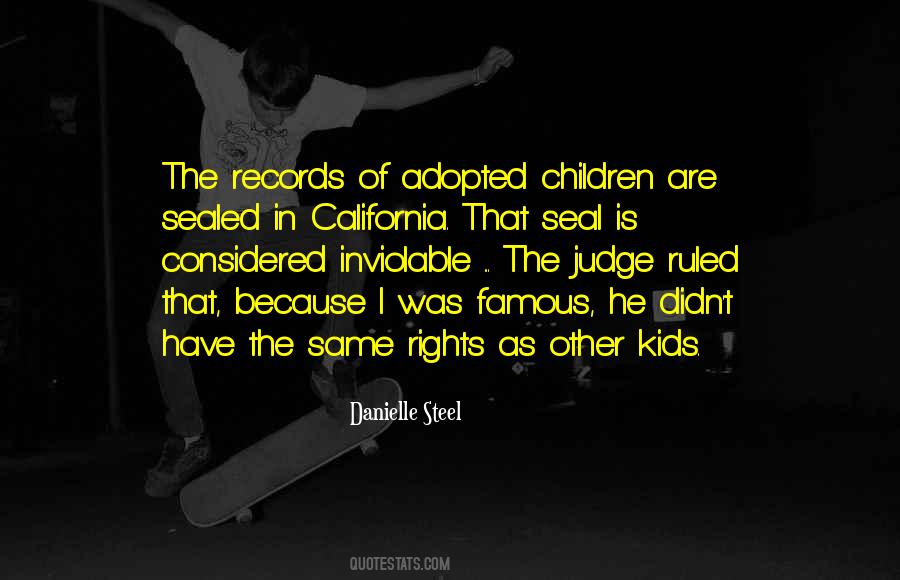 Adopted Children Quotes #769728