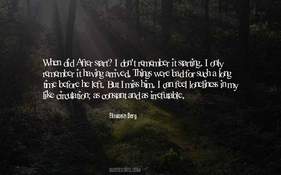 Things I Miss Quotes #1084011